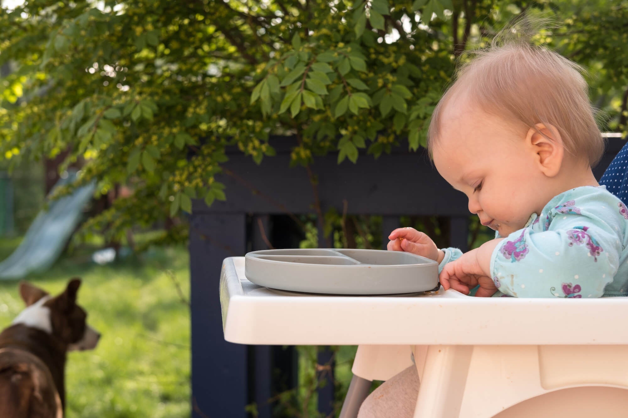 Baby eating Vitaminfit