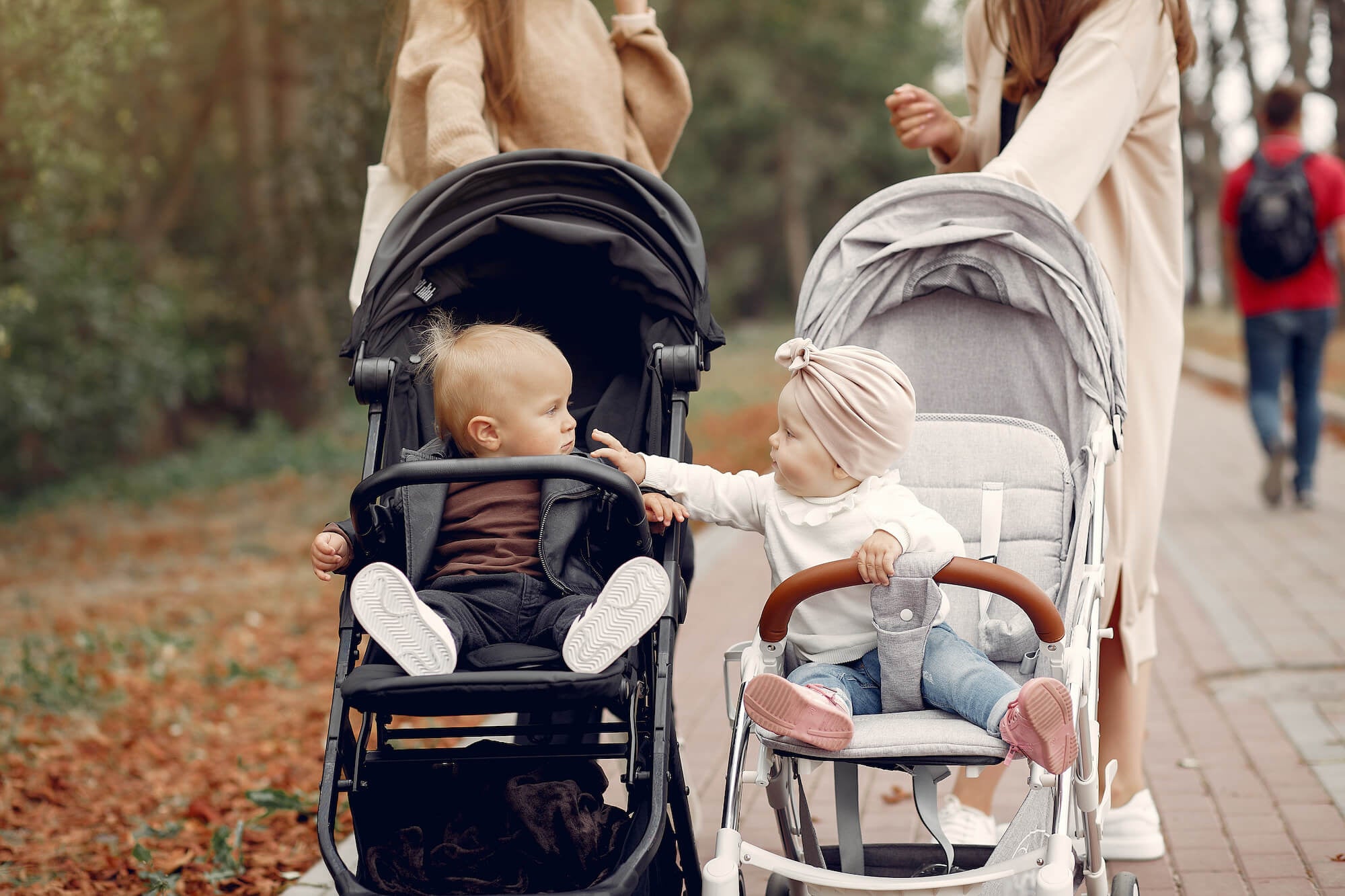 Babys' in wagen Vitaminfit