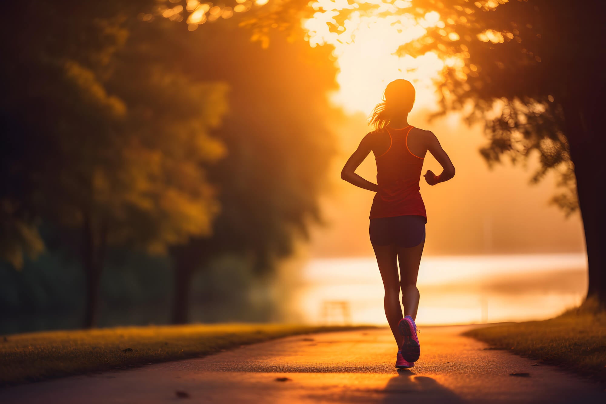 Woman Running Vitaminfit