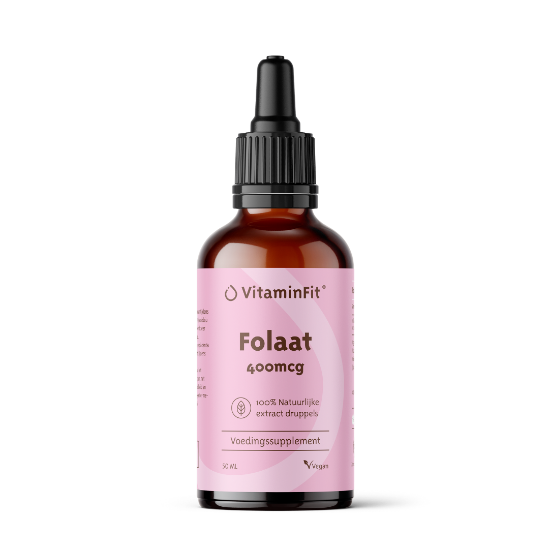 VitaminFit Folaat 400 mcg (5-MTHF) Druppels 1
