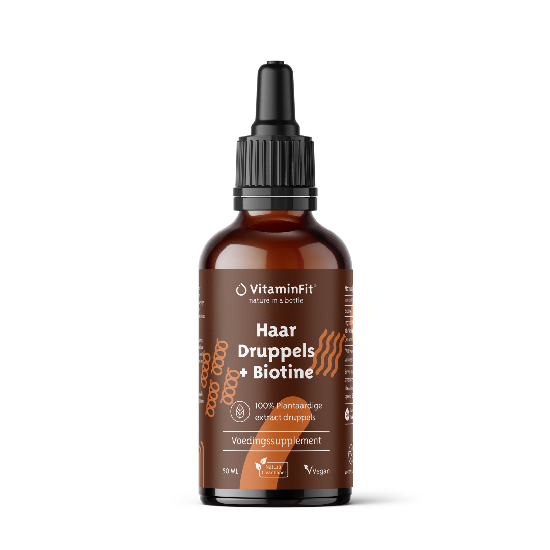 VitaminFit Haardruppels + Biotine 1