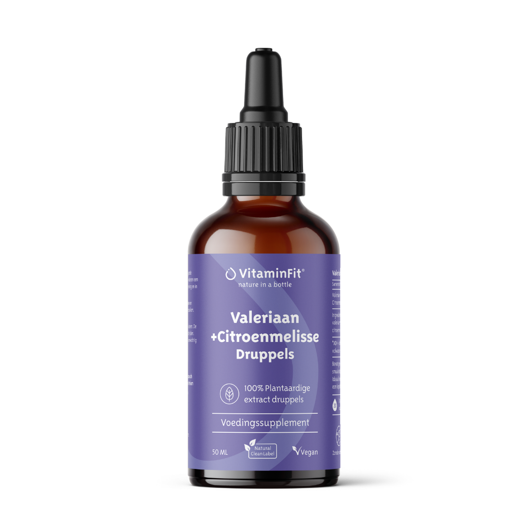 VitaminFit Valeriaan & Citroenmelisse Druppels 1
