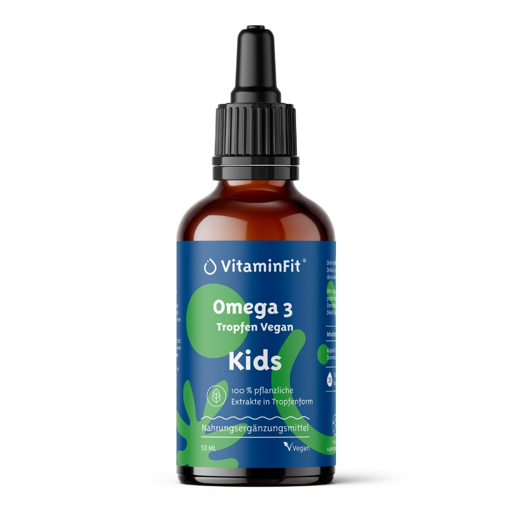 VitaminFit Vegane Omega 3 Kinder Tropfen 1